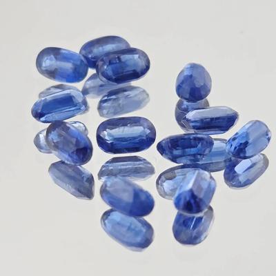 4.3ctw Natural Unheated Oval Cut Cornflower Blue Kyanite 