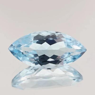 7.7ct Natural Enhanced Marquis Cut Sky Blue Topaz 