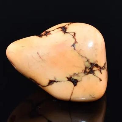 15.4 Carat Natural Yellow Howlite