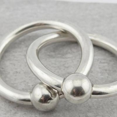 Vintage Tiffany & Co Sterling Silver Baby Rattle