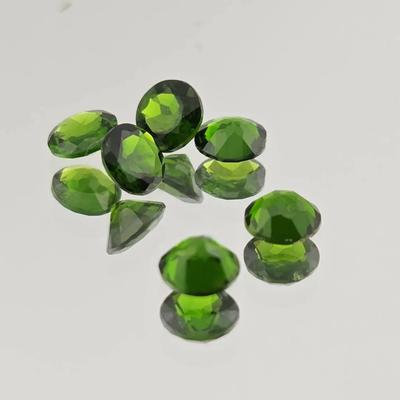 1.8ctw Natural Unheated Round Cut Chrome Diopside 