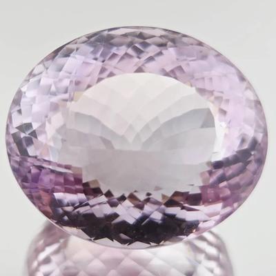 85.6ct Natural Unheated Large Oval Cut Ametrine 