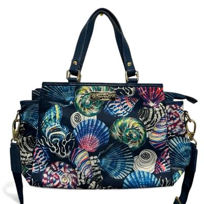 Anuschka Shell Zip Top City Tote 