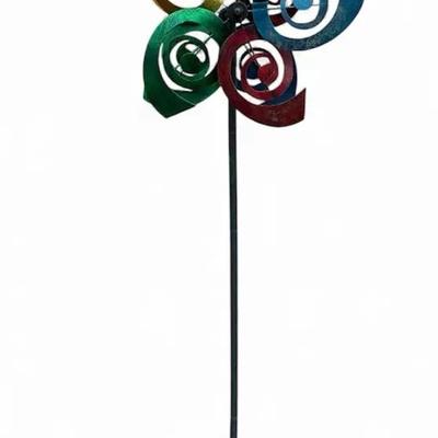 Multicolor Metal Wind Spinner (O18)