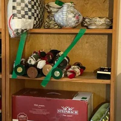 Wood 5 Shelf Book Shelf #2