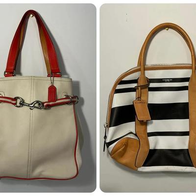 Two Coach Handbags 
