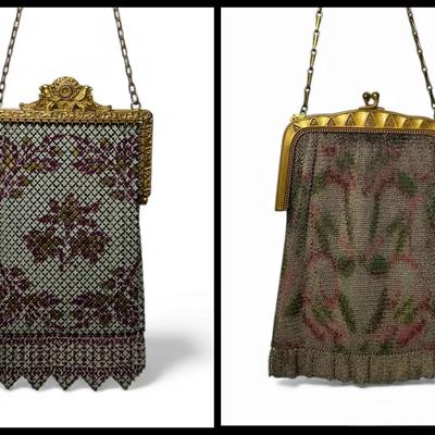 Mandalian, Whiting & Davis Mesh Coin Purses 