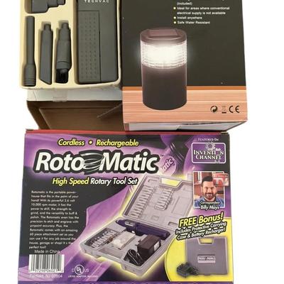 RotoMatic Tool Set & LED Lantern