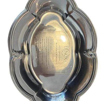 Lenox Serveware Collection – Butler’s Pantry, Holiday Tree Dish & Lennox Gold-Trimmed Leaf Dish