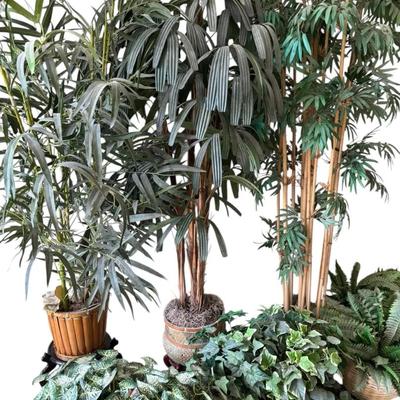 Large Standing Faux Trees & Greenery Collection