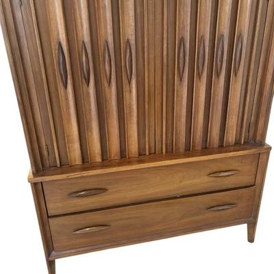 Teakwood Dresser & Side Table Set