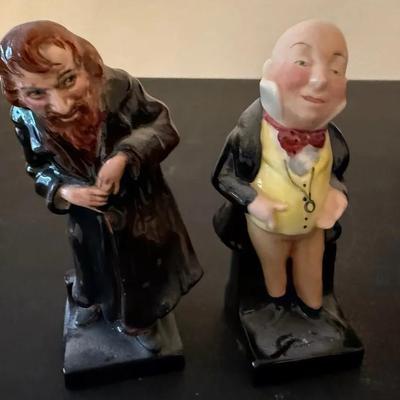 Royal Doulton Dickens Ware Figurines – “Fagin” & “Micawber”