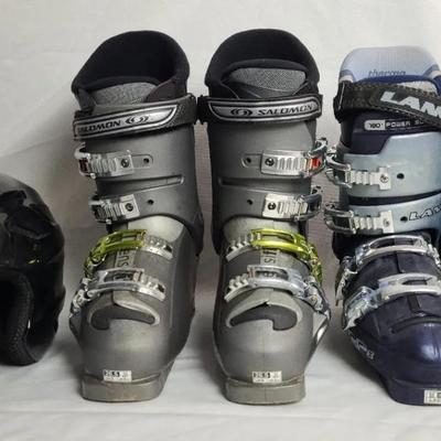 Ski Boots SZ8.5 Women's/Hand Warmers/Helmut