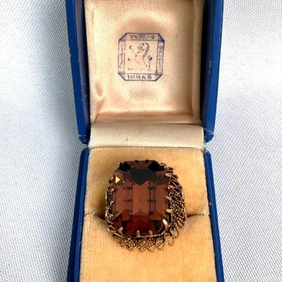 Vintage Style Cocktail Ring