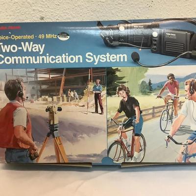 Radio Shack Two-Way Communication #2