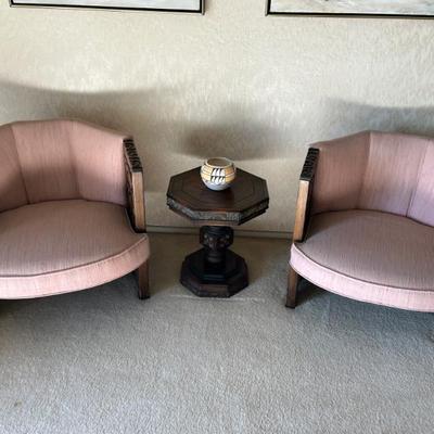 Vintage, Tiki Club Chairs.