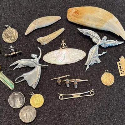 Jewelry trinkets 14k gold sterling