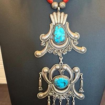 Beautiful vintage zuni lee mary elite artisans