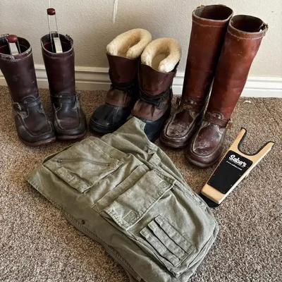 Vintage gokey oro cord sorel hunting