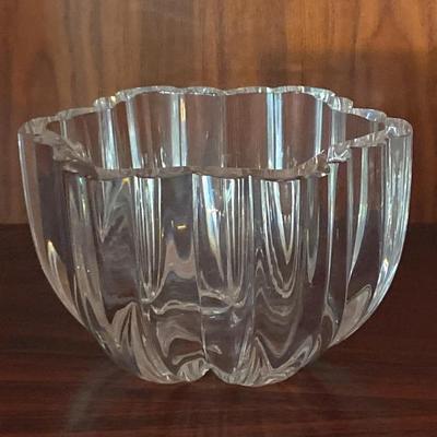 Kosta boda anna ehrner olivia” crystal bowl