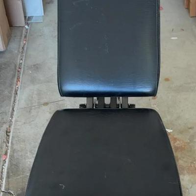 Bowflex adjustable bench