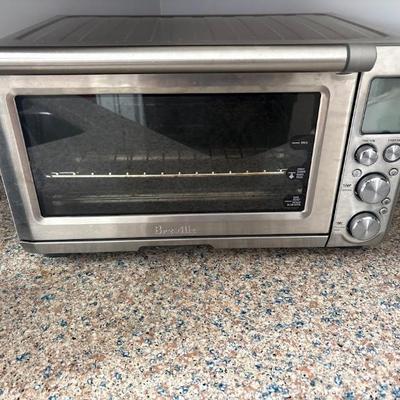 Breville Smart Oven Pro countertop oven in a brushed stainless steel finish