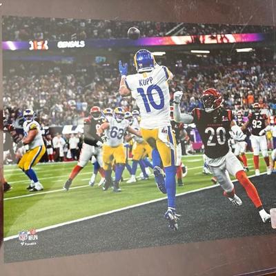 Cooper Kupp's game-winning touchdown catch during Super Bowl LVI