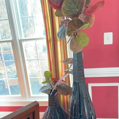 Wood Decorative Vases