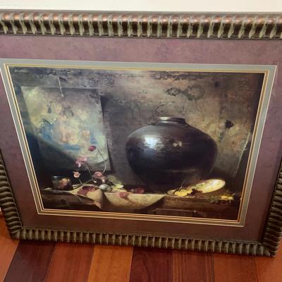 Framed Still Life Print