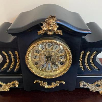 Antique Malvern Mantel Clock by New Haven Clock Co.