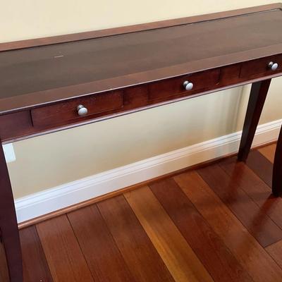 Wooden 3 Drawer Sofa Table
