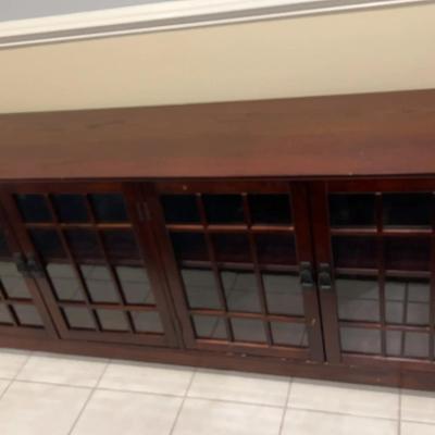 Mission Style Entertainment Center