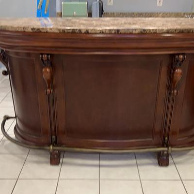 Marble Topped Bar