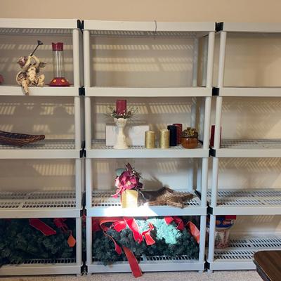 Plastic Storage Shelves