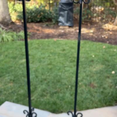 Metal Kerosene Patio Lamps