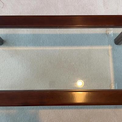 Glass Top Coffee Table