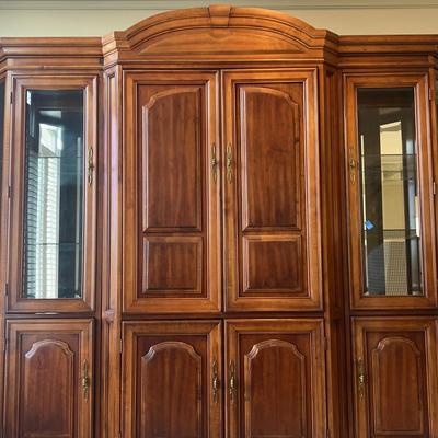 3 Piece Lighted Entertainment Center