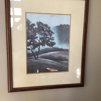 “Morning Mist” Pencil Signed Lyndi Lende, Numbered Print