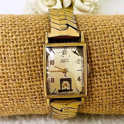 “Elgin” 10K Gold-filled Collection Watch