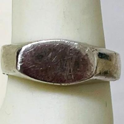 Sterling Silver Signet Ring