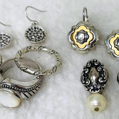 Fashion Rings and Earrings 