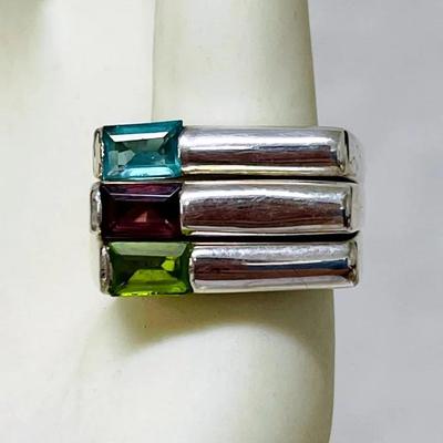 Sterling Silver Stacking Rings