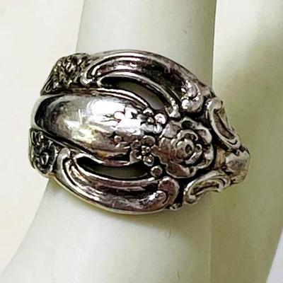 Silver Spoon Ring