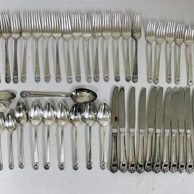 1847 Rogers Bros “Eternally Yours” Flatware Set