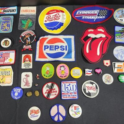 Pins & Patches - Lot 1 (WH8)