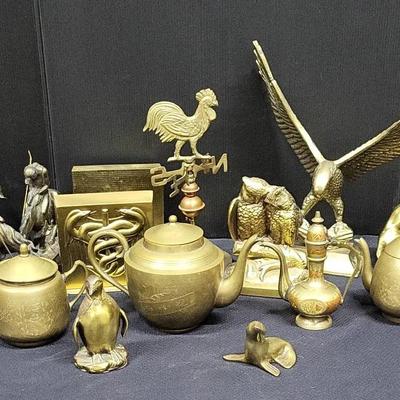 Brass Bookends & More (WH8)