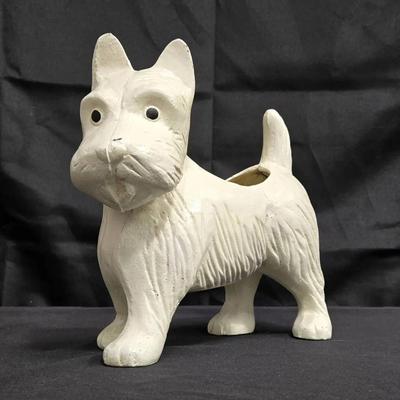Scotty Dog Cast Iron Planter (WH3)