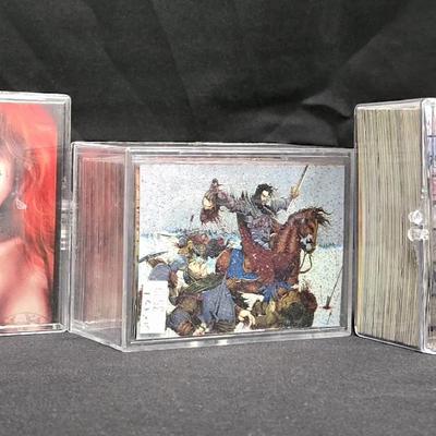 Vintage Lady Death Chromium Trading Cards + (WH3)