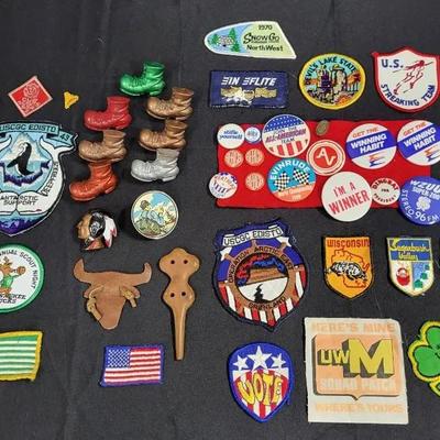 Pins & Patches - Lot 2 (WH8)