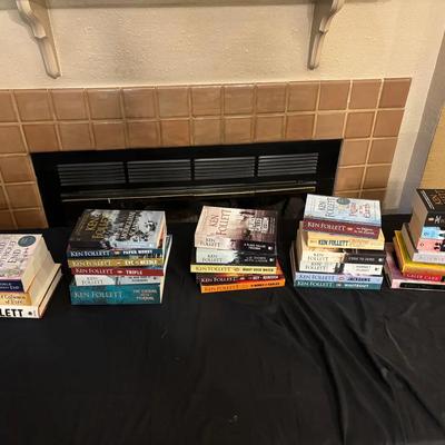 Large Collection Of Books (Ken Follett) 